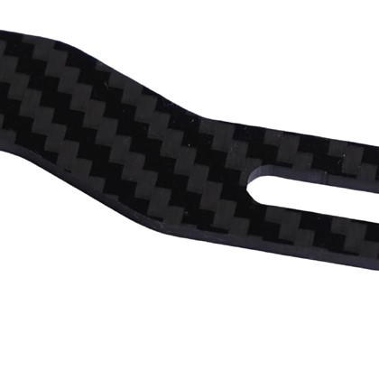 แผ่นชิ้นส่วนรูปทรงพิเศษคาร์บอนไฟเบอร์