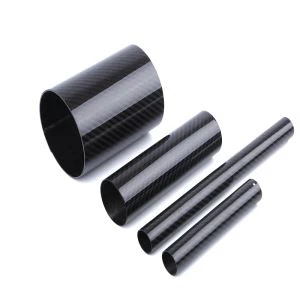 ผลิตภัณฑ์คาร์บอนไฟเบอร์ที่กำหนดเอง EXW หลอดชิ้นส่วนที่ไม่สม่ำเสมอ